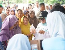HUT Ke 27 Lamtim Gelar Pasar Murah
